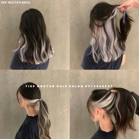 Tóc layer uốn xoăn nhẹ nhàng cá tính. - Tiệp Nguyễn Hair Salon