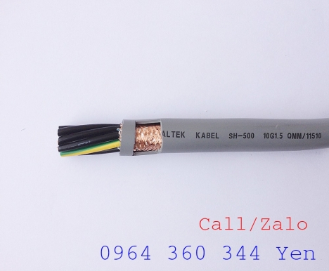 Cáp chống nhiễu Altek Kabel điện áp 300-500V