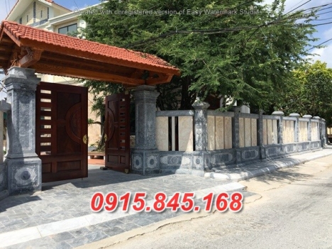 0023+ Mẫu hàng rào lăng mộ đẹp bằng đá