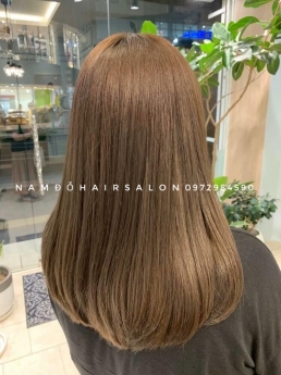 Nhuộm Màu Vàng Rêu Địa Chỉ nhuộm Màu Uy Tín Giá Rẻ Hoài Đức - Nam Đỗ Hair Salon