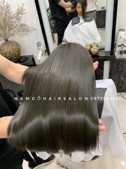 Nhuộm Màu Rêu Trầm Địa Chỉ Nhuộm Màu Uy Tín Giá Rẻ Hoài Đức - Nam Đỗ Hair Salon