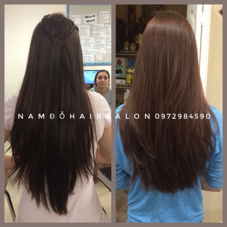 Nhuộm Màu Nâu Rêu Địa Chỉ Nhuộm Màu Uy Tín Giá Rẻ Hoài Đức - Nam Đỗ Hair Salon