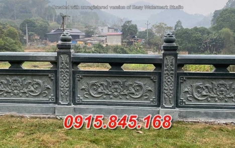 0023+ Mẫu hàng rào lăng mộ đẹp bằng đá