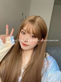 Nhuộm Màu Tím Đỏ Địa Chỉ Nhuộm Màu Uy Tín Giá Rẻ Hoài Đức - Nam Đỗ Hair Salon