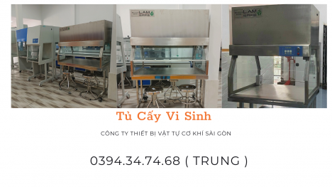 Tủ cấy ví sinh chuẩn ISO