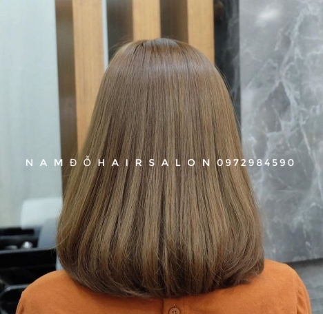Nhuộm Màu Vàng Rêu Địa Chỉ Nhuộm Màu Đẹp Uy Tín Giá Rẻ Hoài Đức - Nam Đỗ Hair Salon