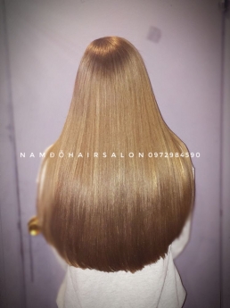 Nhuộm Màu Nâu Vàng Địa Chỉ Nhuộm Màu Uy Tín Giá Rẻ Hoài Đức - Nam Đỗ Hair Salon