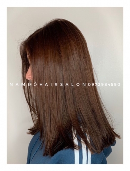 Nhuộm Màu Nâu Vàng Địa Chỉ Cắt Nhuộm Màu Uy Tín Giá Rẻ Hoài Đức - Nam Đỗ Hair Salon
