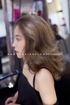 Nhuộm Màu Nâu Khói Địa Chỉ Cắt Nhuộm Đẹp Giá Rẻ Hoài Đức - Nam Đỗ Hair Salon