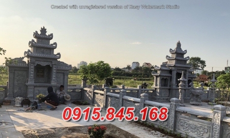 0023+ Mẫu hàng rào lăng mộ đẹp bằng đá