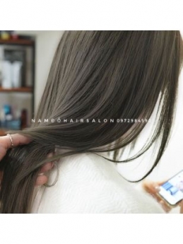 Nhuộm Nâu Rêu Địa Chỉ Cắt Nhuộm Đẹp Giá Rẻ Hoài Đức - Nam Đỗ Hair Salon