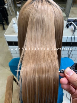 Nhuộm Màu Nâu Tây Địa Chỉ Nhuộm Màu Uy Tín Giá Rẻ Hoài Đức - Nam Đỗ Hair Salon