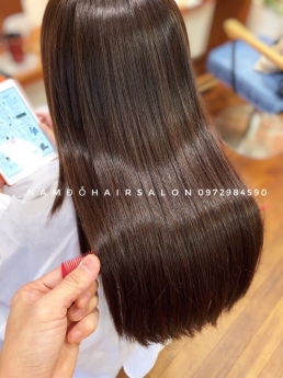 Nhuộm Màu Nâu Trầm Địa Chỉ Cắt Uốn  Uy Tín Giá Rẻ Hoài Đức - Nam Đỗ Hair Salon