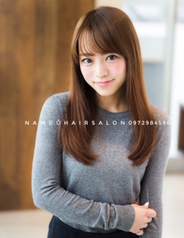 Uốn Cụp Tóc Dài Địa chỉ Làm Phồng Đẹp Giá Rẻ Hoài Đức - Nam Đỗ Hair Salon