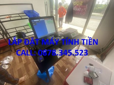 Máy Tính Tiền Cảm Ứng cho Siêu Thị Thực Phẩm