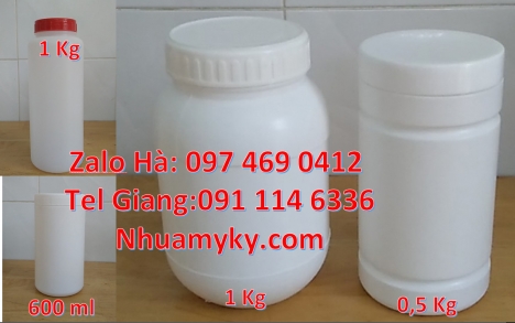Nơi bán hũ nhựa 50gr 100gr 200gr 250gr Hũ nhựa 50g, hũ 50g, hũ thủy tinh 100gr, hũ nhựa 100 gr, chai