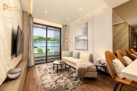 Bán suất ngoại giao căn 1N+1 Masteri Smart City. Tầng trung, view nội khu đẹp. Sang nhượng giá gốc