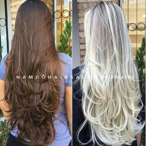 Uốn Cụp Tóc Dài Địa Chỉ Salon Uy Tín Giá Rẻ Hoài Đức - Nam Đỗ Hair Salon