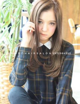 Uốn Cụp Tóc Dài Địa Chỉ Làm Tóc Uốn Đẹp Uy Tín Giá Rẻ Hoài Đức - Nam Đỗ Hair Salon