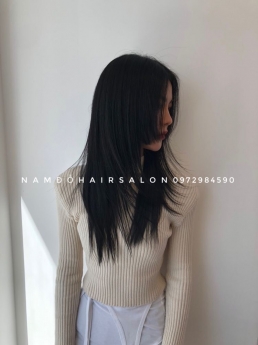 Uốn Cụp Tóc Dài Địa Chỉ Cắt Uốn Đẹp Giá Rẻ Hoài Đức - Nam Đỗ Hair Salon