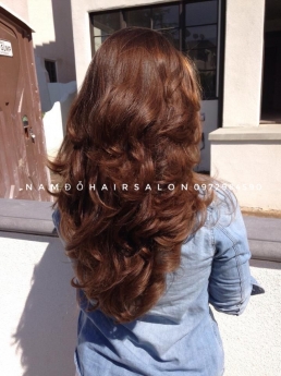 Uốn Cụp Tóc Dài Địa Chỉ Salon Uy Tín Giá Rẻ Hoài Đức -Nam Đỗ Hair Salon