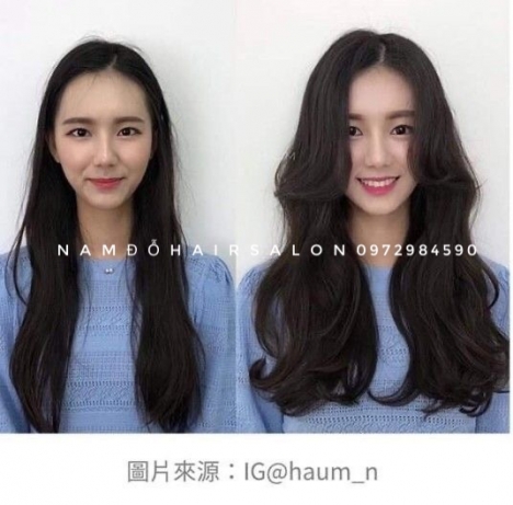 Uốn Cụp Tóc Dài Địa Chỉ Làm Tóc Đẹp Uy Tín Giá Rẻ Hoài Đức - Nam Đỗ Hair Salon