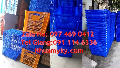 sóng nhựa bít quận 10 hcm, giỏ nhựa 5 bánh xe, sóng nhựa 26 bánh xe Giỏ đựng trái cây, Rổ nhựa, Sóng