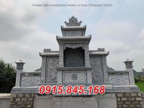 22 Mẫu miếu thờ đá đẹp – am thờ lăng mộ