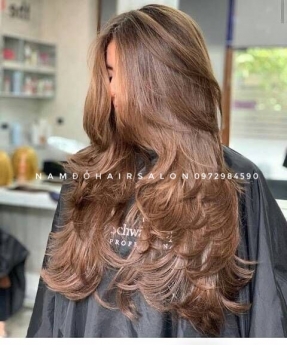 Uốn Cụp Tóc Dài Địa Chỉ Salon Uy Tín Giá Rẻ Hoài Đức -Nam Đỗ Hair Salon