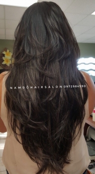 Uốn Cụp Tóc Dài Địa Chỉ Làm Phồng Đẹp Giá Rẻ Hoài Đức - Nam Đỗ Hair Salon