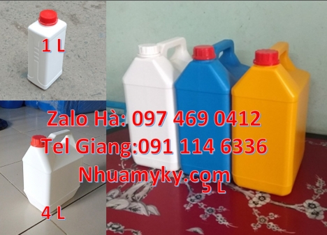 Can nhựa 2l đựng phân bón. Sỉ lẻ can loại nhỏ, Can 20 lít đựng hóa chất, can 25l giá rẻ, can nhựa, c