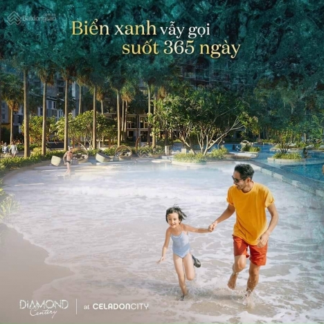 Resort biển nhân tạo ngay cạnh TTTM Aeon Tân Phú Diamond Centery - Celadon City