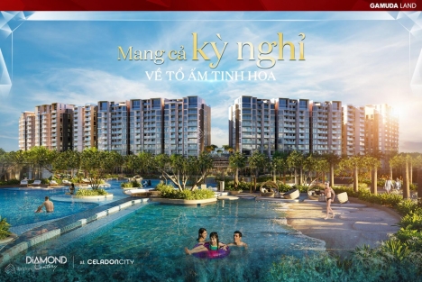 Resort biển nhân tạo ngay cạnh TTTM Aeon Tân Phú Diamond Centery - Celadon City