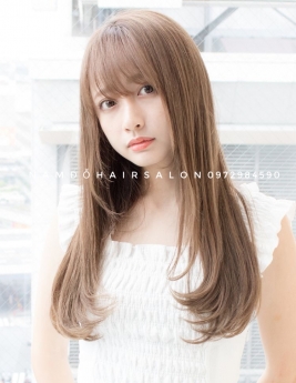 Uốn Cụp Tóc Dài Địa Chỉ Uốn Nhuộm Phục Hồi Đẹp Giá Rẻ Hoài Đức - Nam Đỗ Hair Salon