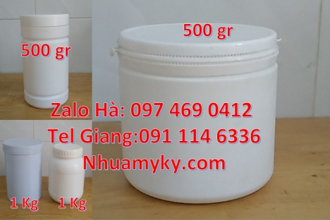 Nơi bán hũ nhựa 50gr 100gr 200gr 250gr Hũ nhựa 50g, hũ 50g, hũ thủy tinh 100gr, hũ nhựa 100 gr, chai