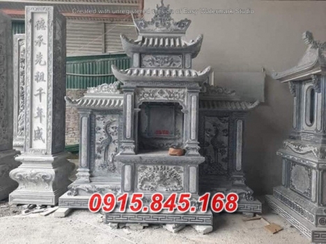 22 Mẫu miếu thờ đá đẹp – am thờ lăng mộ