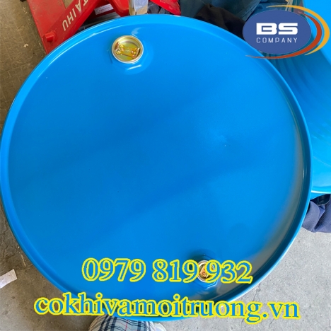 Phuy Sắt 220L Nắp Kín