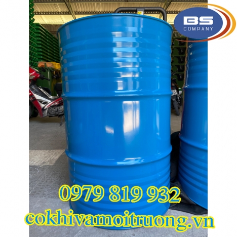 Phuy Sắt 220L Nắp Kín
