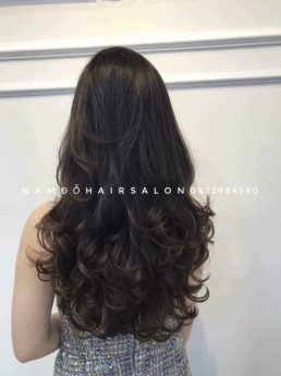 Uốn Cụp Tóc Dài Địa Chỉ Làm Tóc Uy Tín Giá Rẻ Hoài Đức - Nam Đỗ Hair Salon