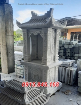 22 Mẫu miếu thờ đá đẹp – am thờ lăng mộ