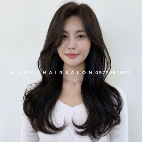 Uốn Cụp Tóc Dài Địa Chỉ Làm Phồng Đẹp Giá Rẻ Hoài Đức - Nam Đỗ Hair Salon