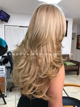 Uốn Cụp Tóc Dài Địa Chỉ Salon Uy Tín Giá Rẻ Hoài Đức - Nam Đỗ Hair Salon