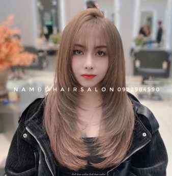 Uốn Cụp Tóc Dài Địa Chỉ Cắt Uốn Đẹp Giá Rẻ Hoài Đức - Nam Đỗ Hair Salon