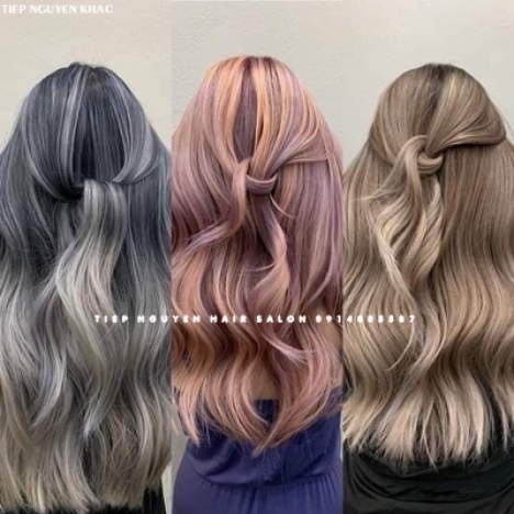 Tóc layer uốn xoăn nhẹ nhàng siêu sang. - Tiệp Nguyễn. Hair Salon