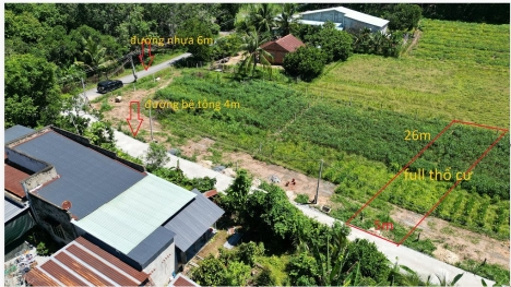 CẦN BÁN ĐẤT GÒ DẦU FULL THỔ CƯ