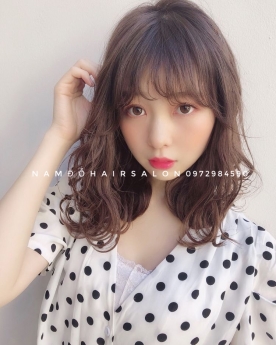 Uốn Xoăn Sóng Tóc Lỡ Địa Chỉ Salon Uy Tín Giá Rẻ Hoài Đức - Nam Đỗ Hair Salon