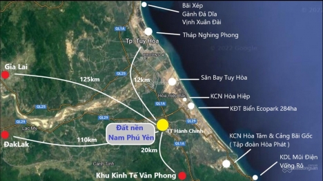 Bán 2 lô đất nền sổ đỏ trung tâm Tx Đông Hòa- Phú Yên giá 2,2 tỷ/nền thương lượng chính chủ