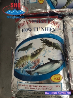 Khoáng tinh khiết cho tôm