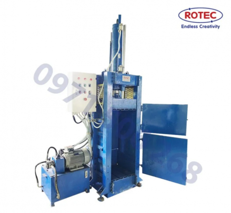 Máy Ép Rác Kiện Đứng