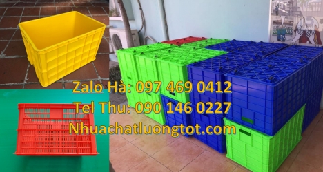 Sóng nhựa bít 3T9, Sóng nhựa bít 3T1. Sỉ lẻ Sóng nhựa đặc, thùng nhựa kín Sọt nhựa đặc, khay bít, th